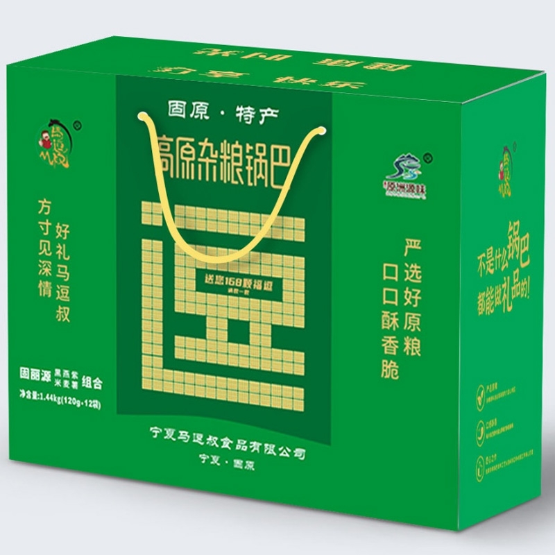 原州区 马逗叔杂粮礼品锅巴（固丽源组合120克*12袋）